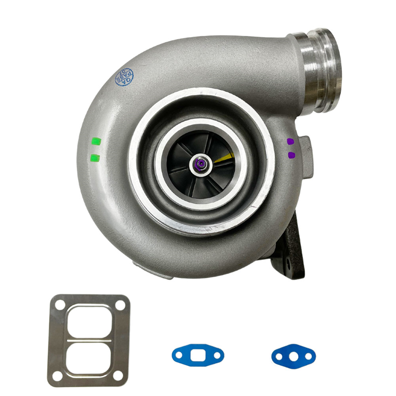 Turbina T04E45 RE29308 465355-0006 silnika John Deere 6466T 6076T 6076A - obrazek 4