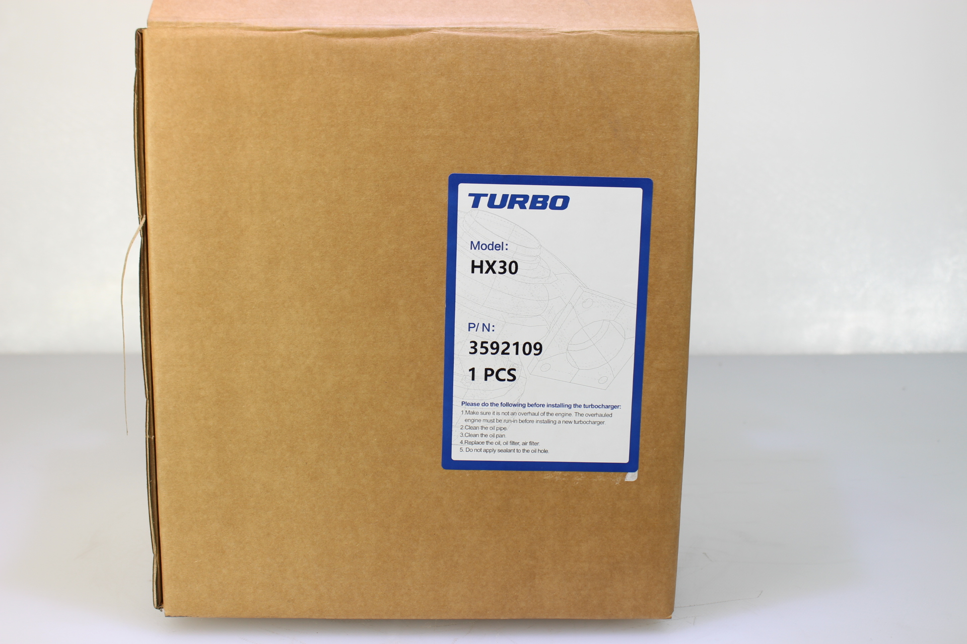 Turbina HX30 3592109 3592109 Silnik Cummins 4BT 4BTA - obrazek 9
